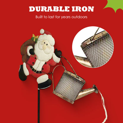 Kerstman Ketelvorm Zonnelamp